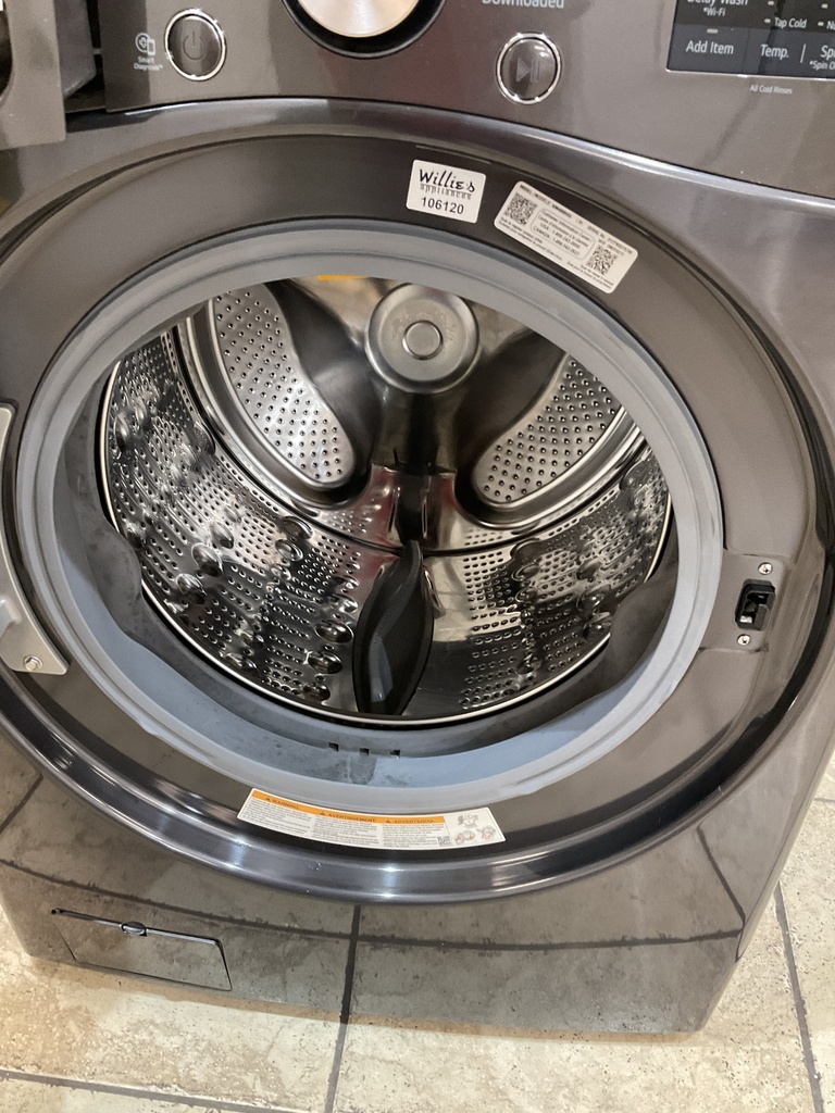 Lg Used Washer Front-load 27inches (Dark Grey) 