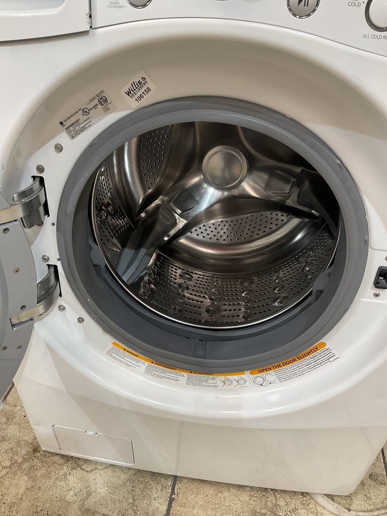 Lg Used Washer Front-load 27inches (White) 