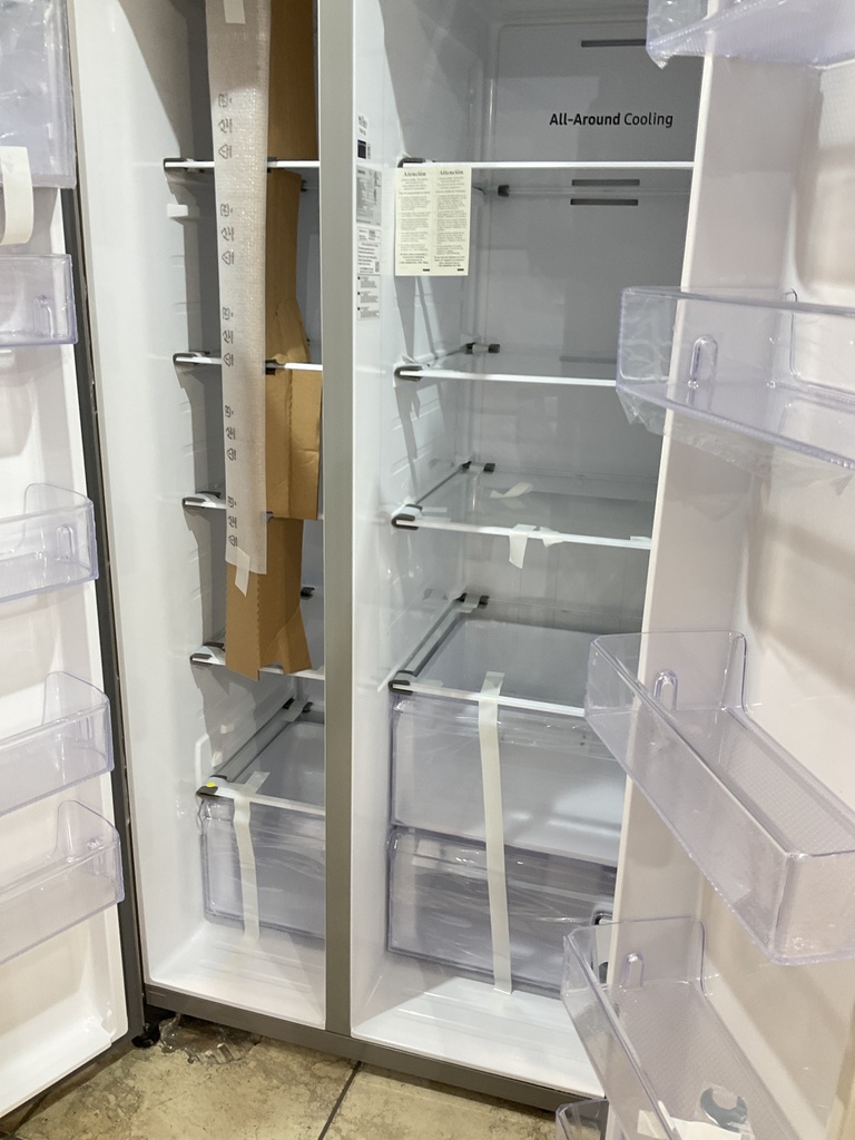 Samsung New Open Box Refrigerator Side by Side 36x70 (Stainless Steel) 