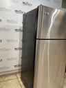 Frigidaire Used Refrigerator Top and Bottom 30x66 (Stainless Steel) 