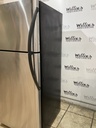 Frigidaire Used Refrigerator Top and Bottom 30x66 (Stainless Steel) 