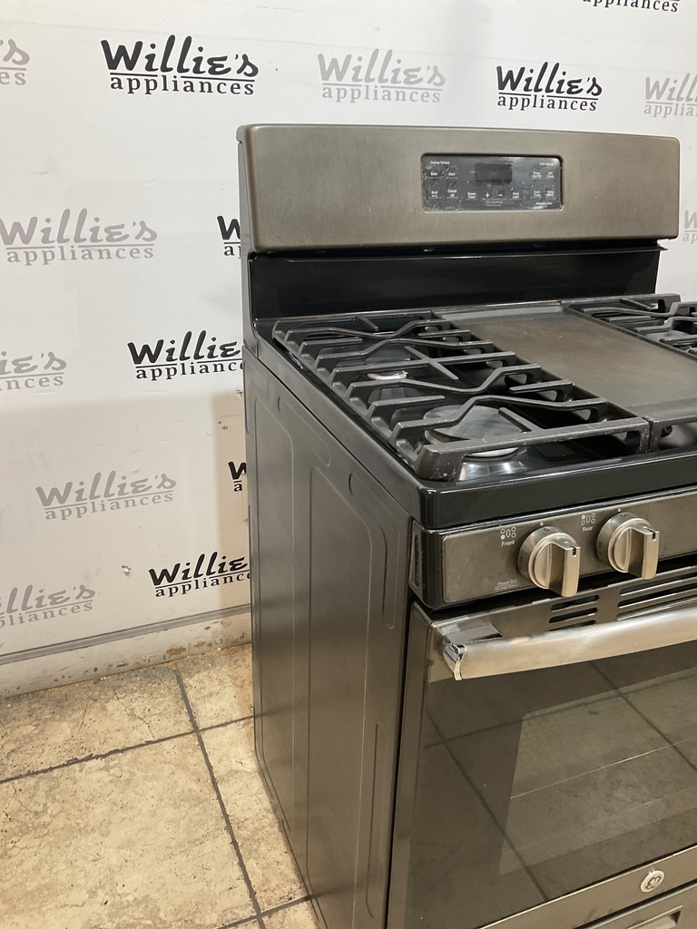Ge Used Natural Gas Stove 30inches (stainless steel) 