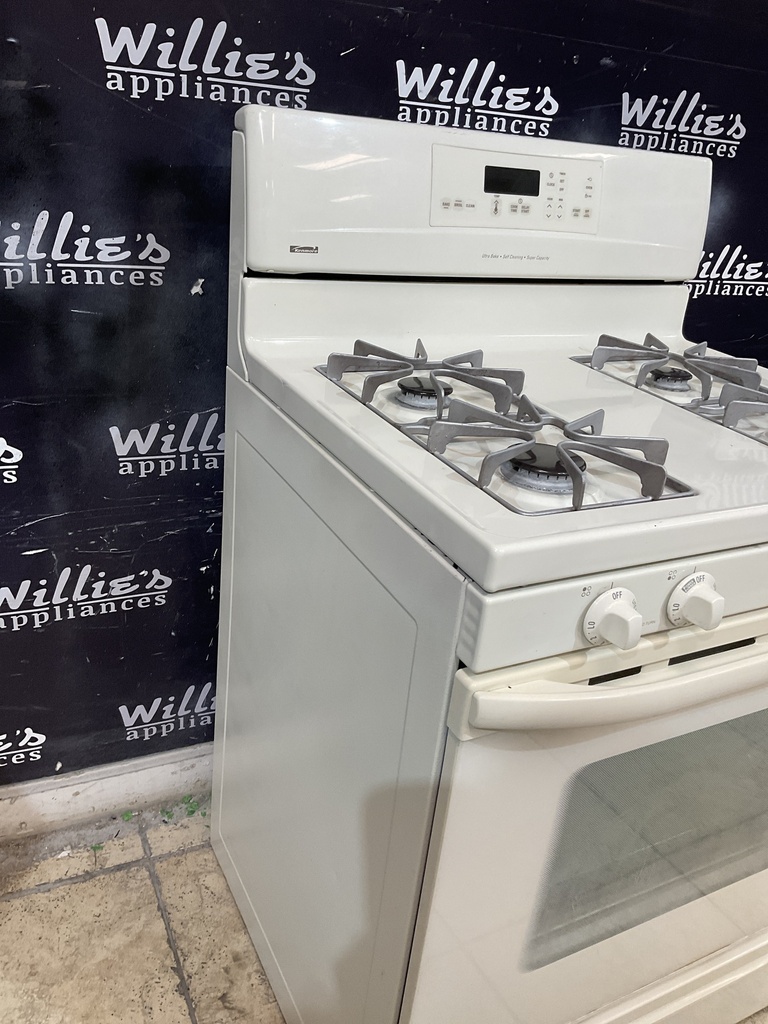 Kenmore Used Natural Gas Stove 30inches (Bisque) 