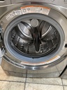 Lg Used Electric Set Washer/Dryer Front-load 220volts (30 AMP) 27inches {4 prong} (Grey) 