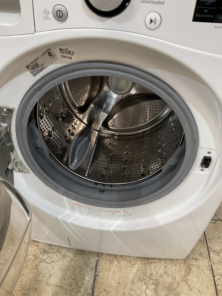 Lg Used Washer Front-load 27inches (White) 