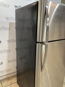Frigidaire Used Refrigerator Top and Bottom 30x66 (Stainless Steel) 