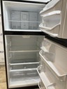 Frigidaire Used Refrigerator Top and Bottom 30x66 (Stainless Steel) 