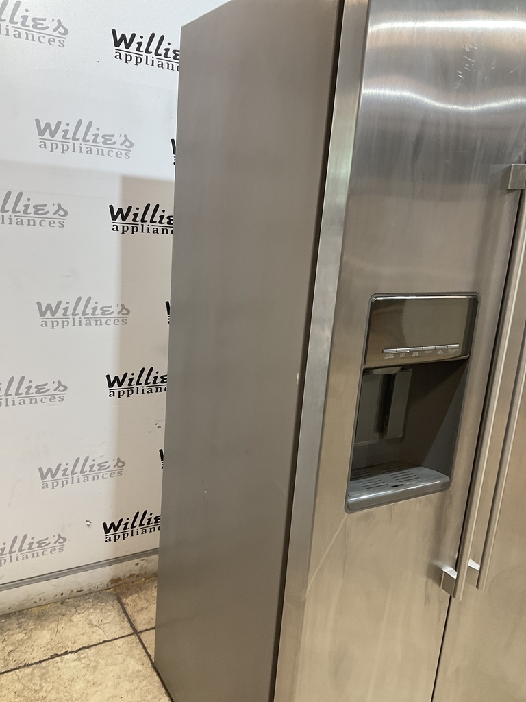 IKEA Used Refrigerator Side by Side 36x69 (stainless steel) 