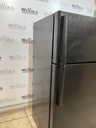 Ge Used Refrigerator Top and Bottom 28x61 1/2” (Black) 