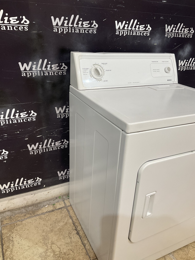 Kenmore Used Electric Dryer 220volts (30 AMP) 29inches {3 prong} (White) 