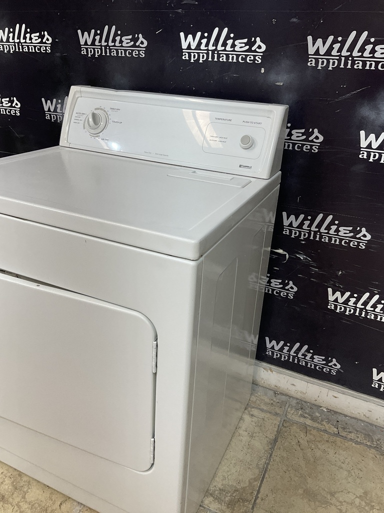Kenmore Used Electric Dryer 220volts (30 AMP) 29inches {3 prong} (White) 