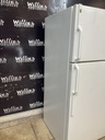 Ge Used Refrigerator Top and Bottom 28x61 1/2” (White) 