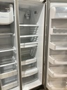 Ge Used Refrigerator Side by Side 36x70 (Stainless Steel) 