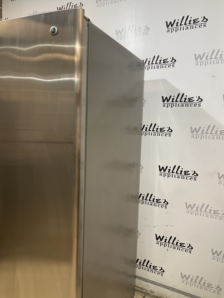 Ge Used Refrigerator Side by Side 36x70 (Stainless Steel) 