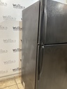 Whirlpool Used Refrigerator Top and Bottom 30x66 (black) 