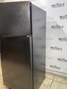 Ge Used Refrigerator Top and Bottom 28x64 1/2” (black) 