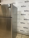 Frigidaire Used Refrigerator Top and Bottom 30x66 (Stainless Steel) 