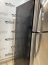 Frigidaire Used Refrigerator Top and Bottom 30x66 (stainless steel) 