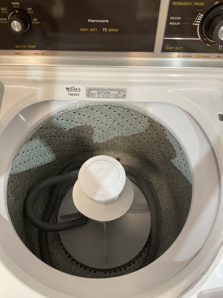 Kenmore Use Washer Top-load 27inches (White) 