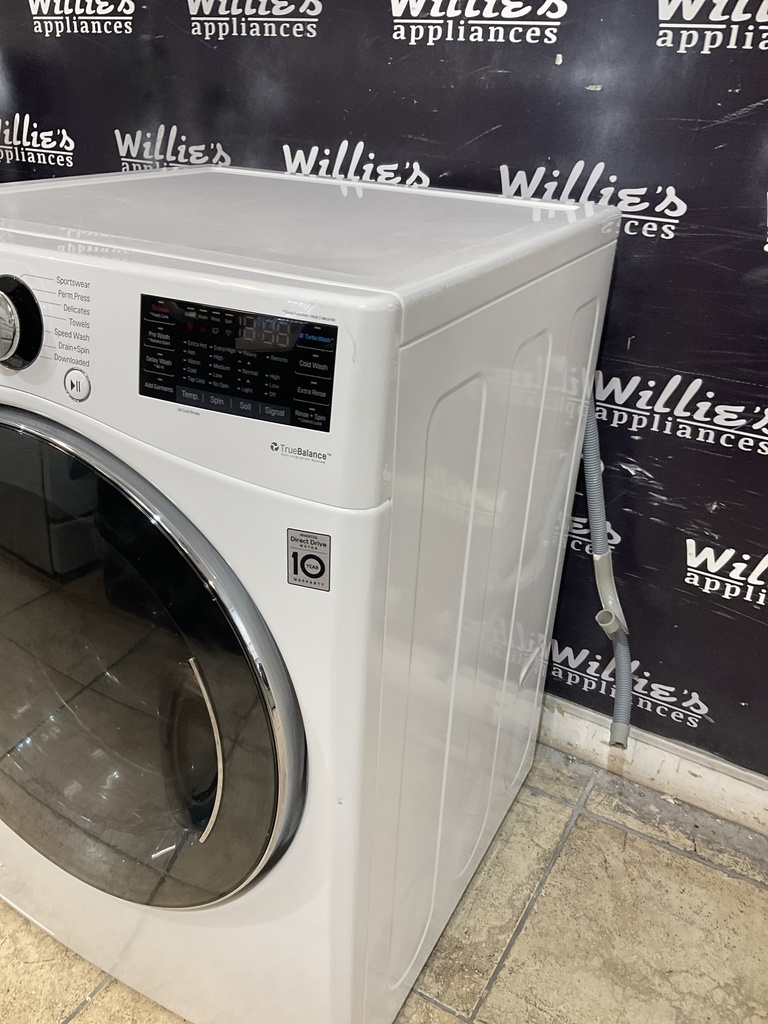Lg Used Washer Front-load 27inches (White) 