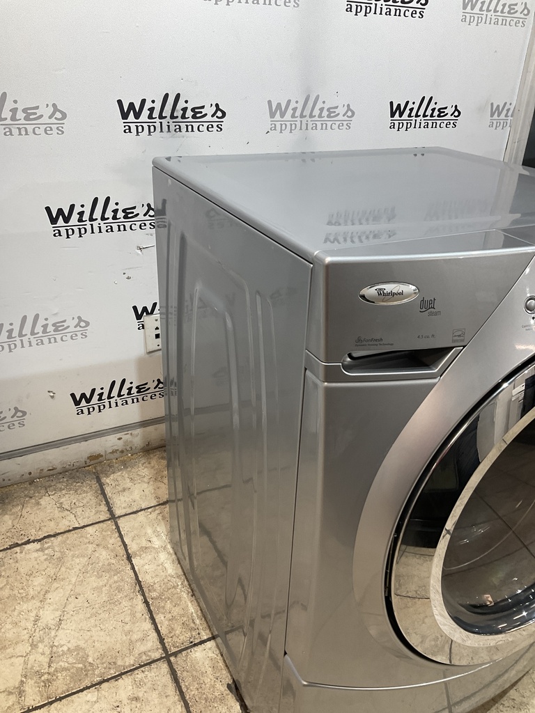 Whirlpool Used Washer Front-load 27inches (Grey) 