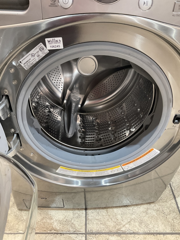 Lg Used Washer Front-load 27inches (Grey) 