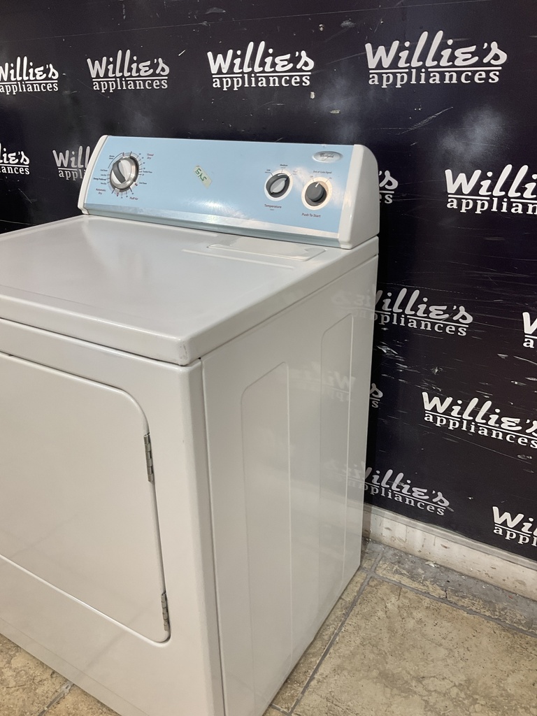 Whirlpool Used Natural Gas Dryer 29inches (White) 