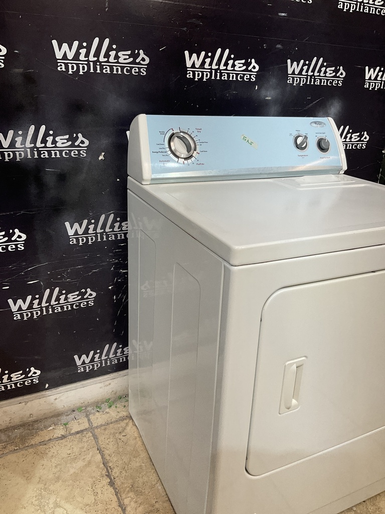 Whirlpool Used Natural Gas Dryer 29inches (White) 