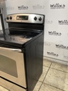 Ge Used Electric Stove 220volts (40/50 AMP) 30inches {no cord} (Stainless steel) 