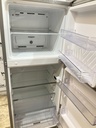 Whirlpool Used Refrigerator Top and Bottom 24x61 1/2” (Stainless Steel)
