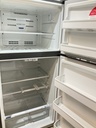 Frigidaire Used Refrigerator Top and Bottom 30x66 (Stainless Steel) 