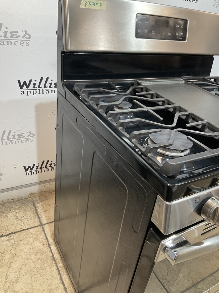 Ge Used Gas Propane Stove 30inches (stainless steel)