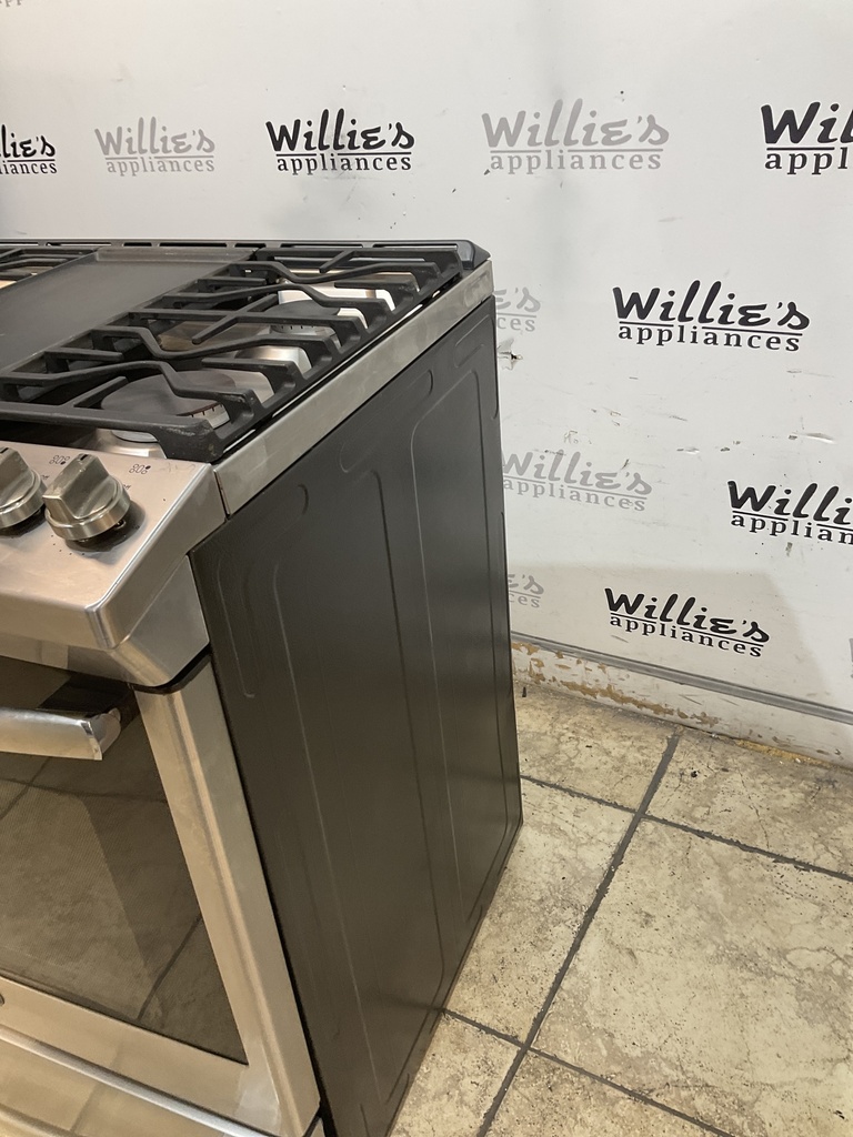 Ge Used Natural Gas Stove 30inches (Stainless Steel) 