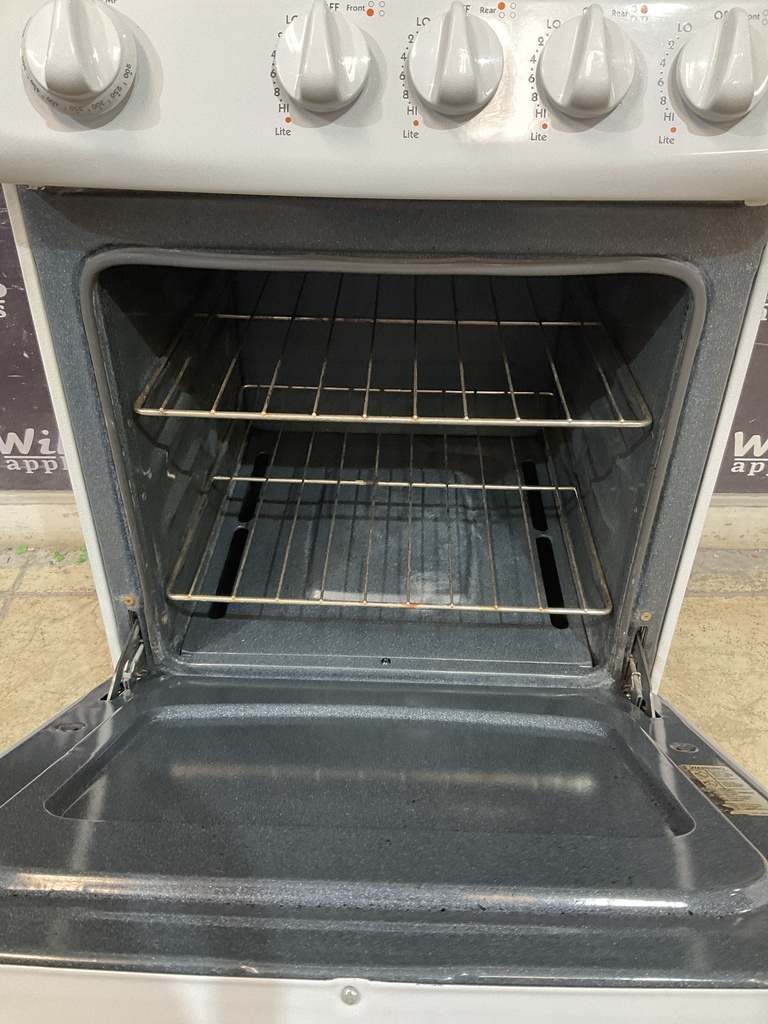 Hotpoint Used Gas Propane Stove 19 1/2” (White) 