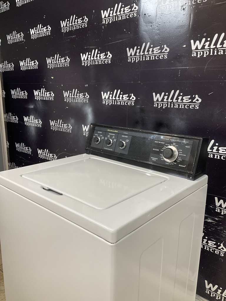 KitchenAid Used Washer Top-load 27inches (White) 
