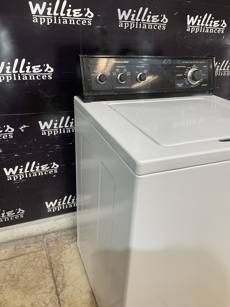 KitchenAid Used Washer Top-load 27inches (White) 