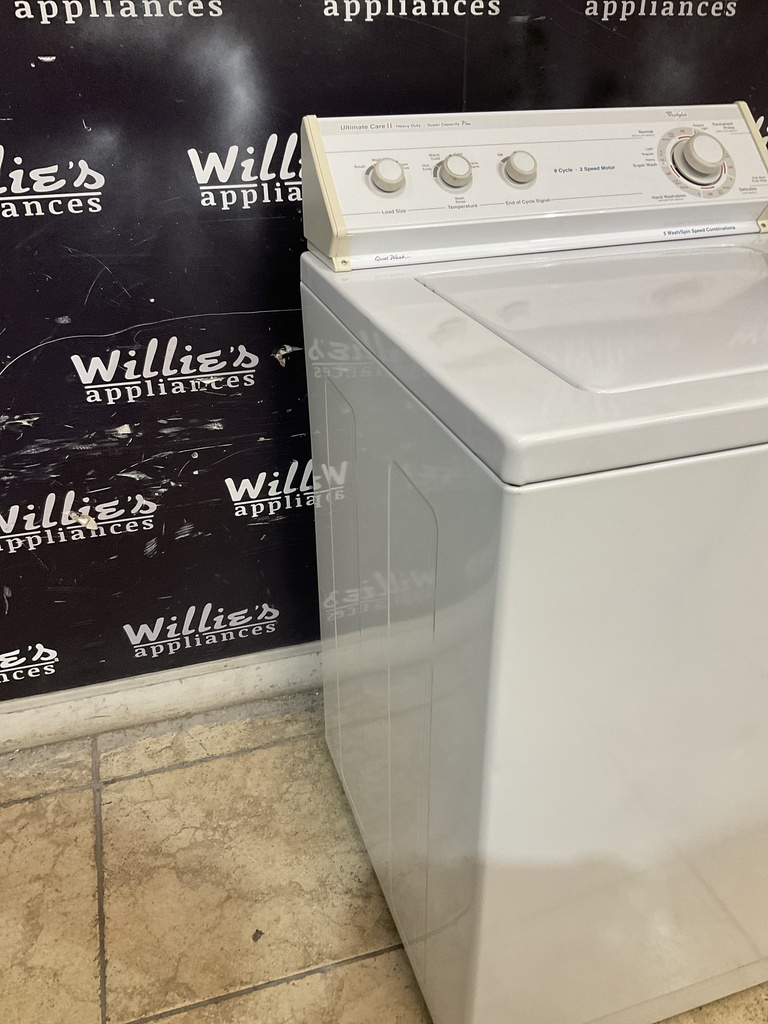 Whirlpool Used Washer Top-load 27inches (white) 