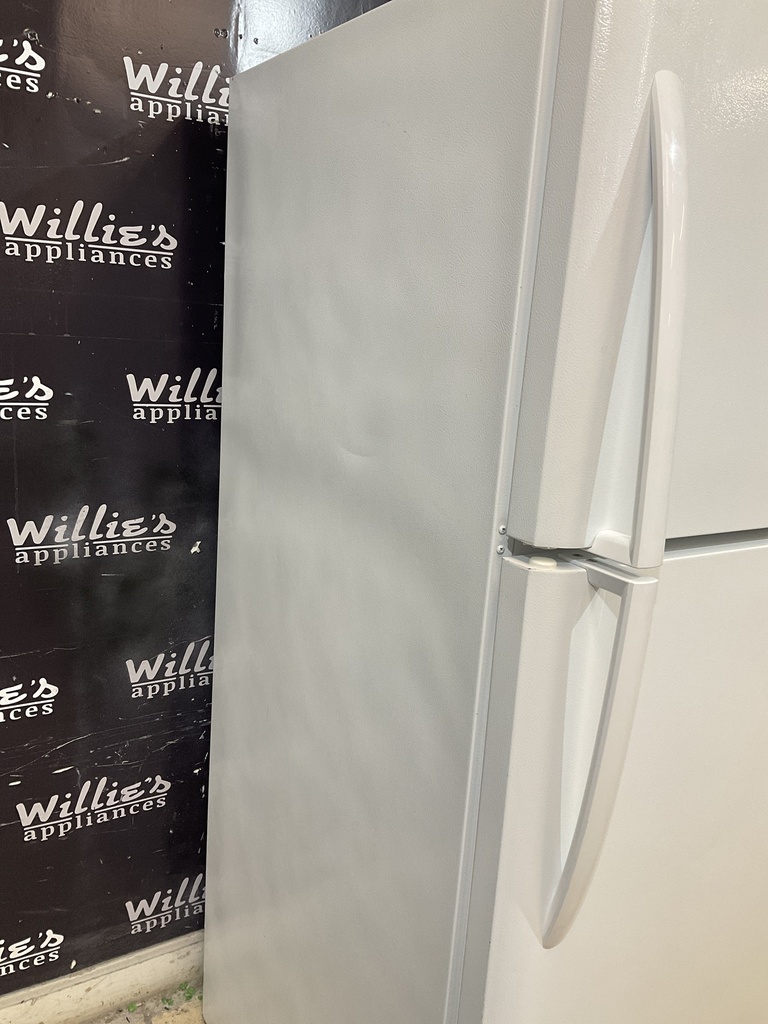 Frigidaire Used Refrigerator Top and Bottom 30x68 1/2” (White) 