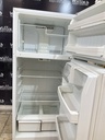 Ge Used Refrigerator Top and Bottom 28x64 1/2” (White) 
