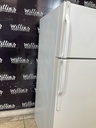 Ge Used Refrigerator Top and Bottom 28x64 1/2” (White) 