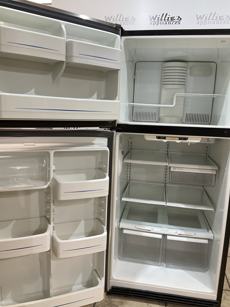 Frigidaire Used Refrigerator Top and Bottom 30x67 (Stainless Steel) 