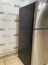 Frigidaire Used Refrigerator Top and Bottom 30x67 (Stainless Steel) 
