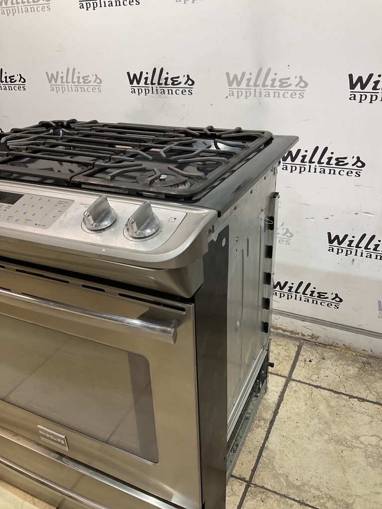 Frigidaire Used Natural Gas Stove 30inches (Stainless Steel) 