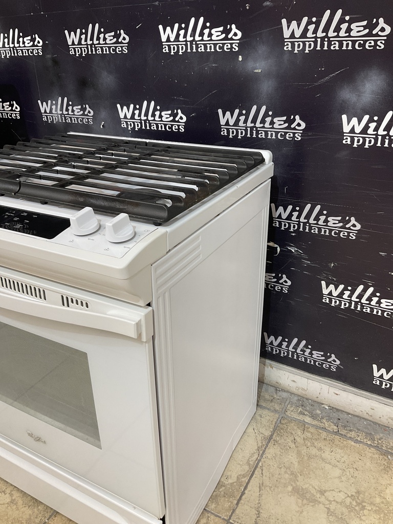 Whirlpool Used Natural Gas Stove 30inches (white) 