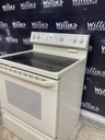 Ge Used Electric Stove 220volts (40/50 AMP) 30inches {no cord} (Bisque) 