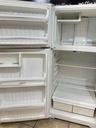 Ge Used Refrigerator Top and Bottom 28x61 1/2” (white) 