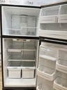 Ge Used Refrigerator Top and Bottom 30x67 (Stainless Steel) 