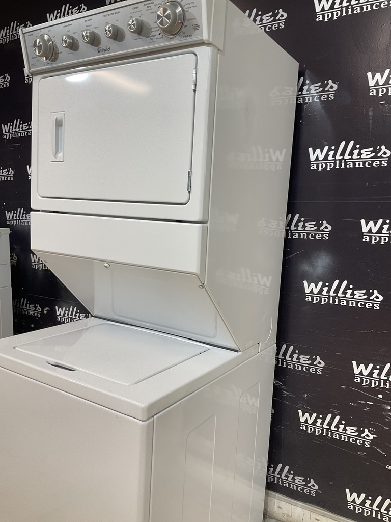 Whirlpool Used Natural Gas Unit Stackable 27x73 (white) 
