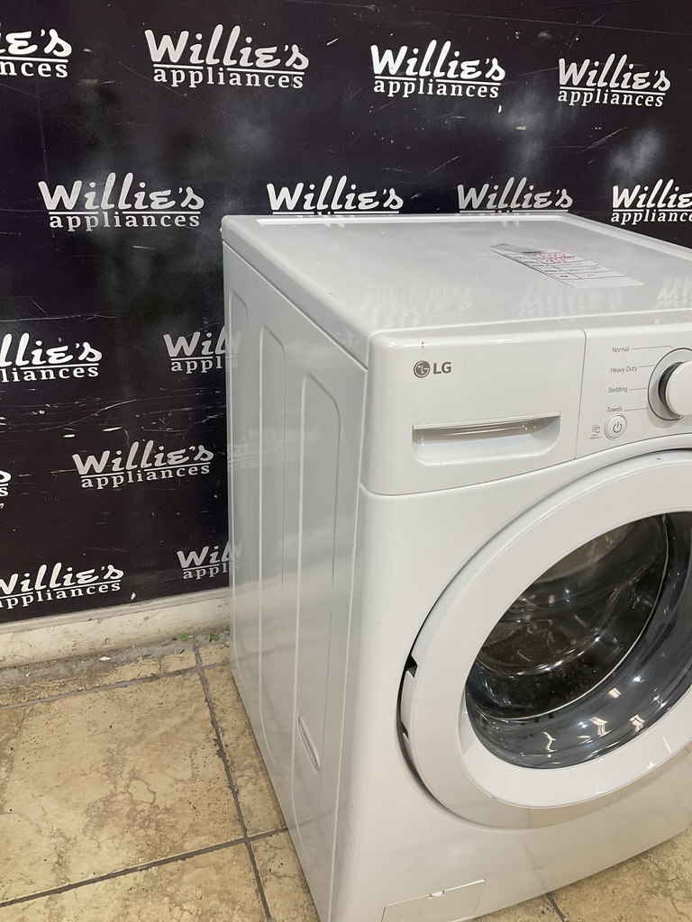 Lg Used Washer front-load 27inches (White) 