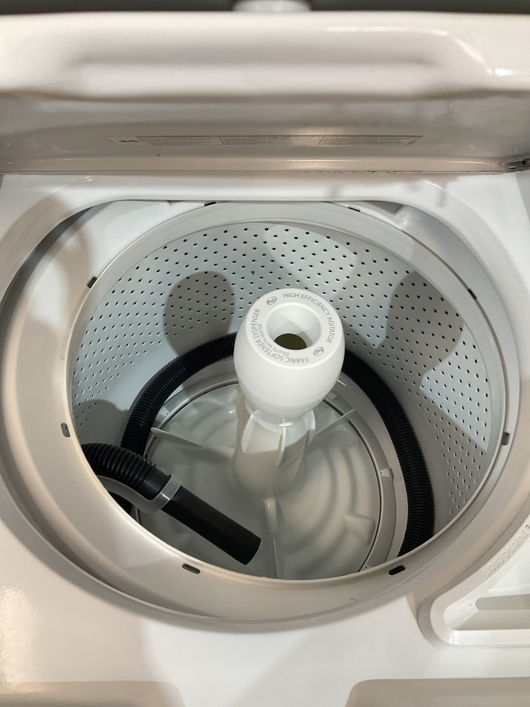 Whirlpool Used Natural Gas Unit Stackable 27” x 72 1/2” (White)